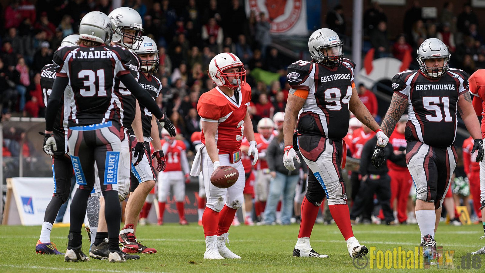 Gelsenkirchen Devils vs. Wuppertal Greyhounds - 15.04.2017 Pre-Season Game: Gelsenkirchen Devils vs. Wuppertal Greyhounds (23:16)