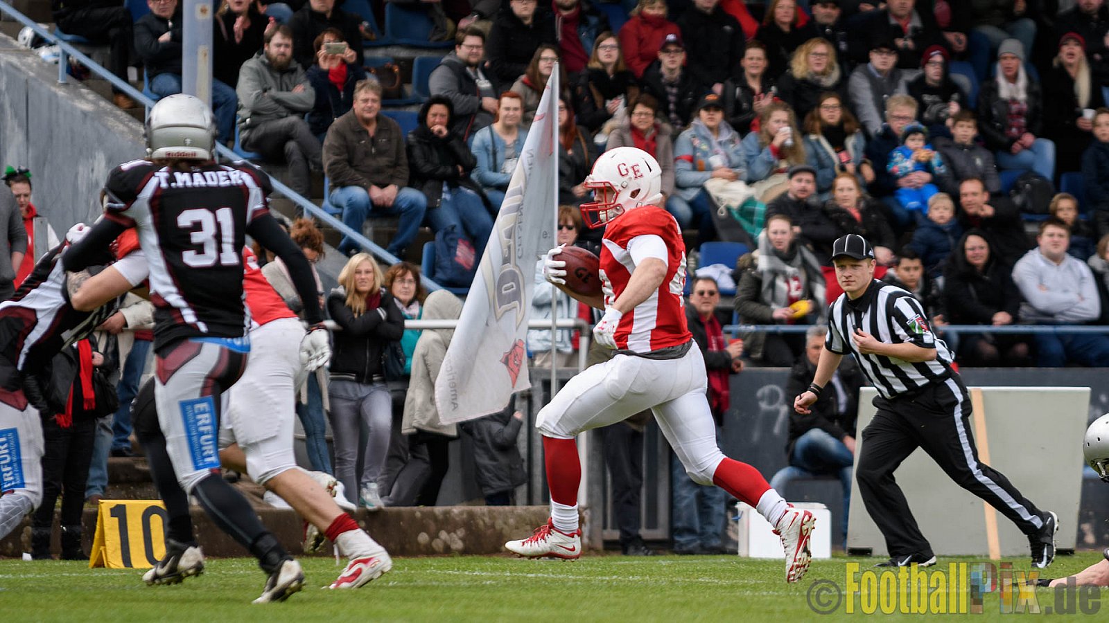Gelsenkirchen Devils vs. Wuppertal Greyhounds - 15.04.2017 Pre-Season Game: Gelsenkirchen Devils vs. Wuppertal Greyhounds (23:16)