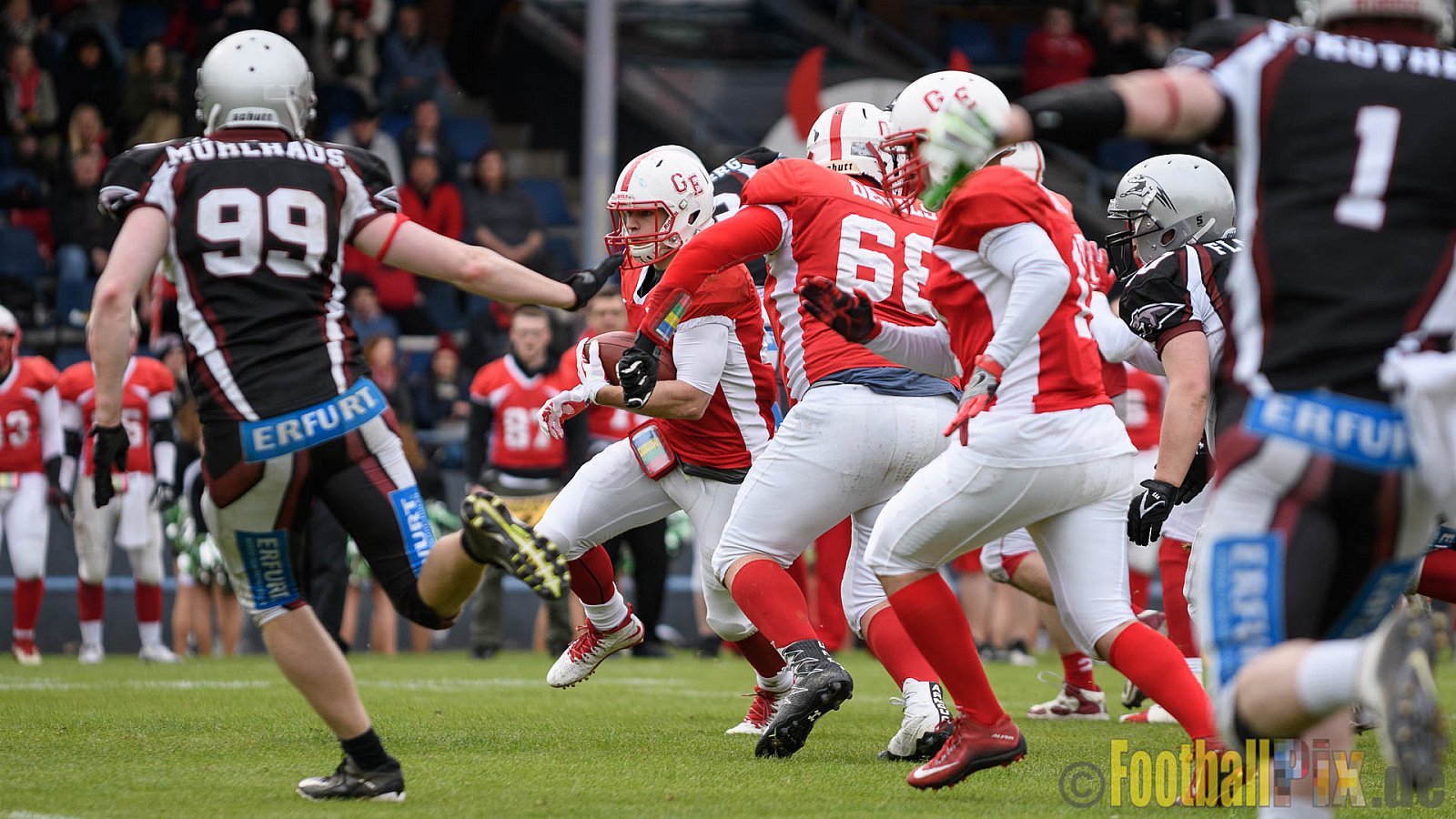 Gelsenkirchen Devils vs. Wuppertal Greyhounds - 15.04.2017 Pre-Season Game: Gelsenkirchen Devils vs. Wuppertal Greyhounds (23:16)