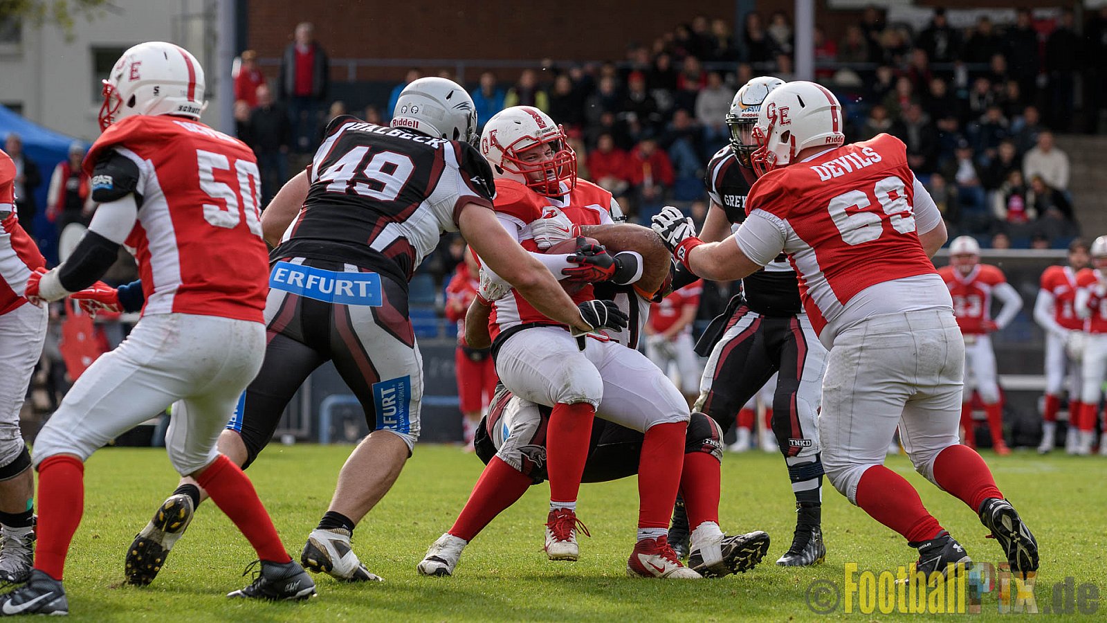 Gelsenkirchen Devils vs. Wuppertal Greyhounds - 15.04.2017 Pre-Season Game: Gelsenkirchen Devils vs. Wuppertal Greyhounds (23:16)