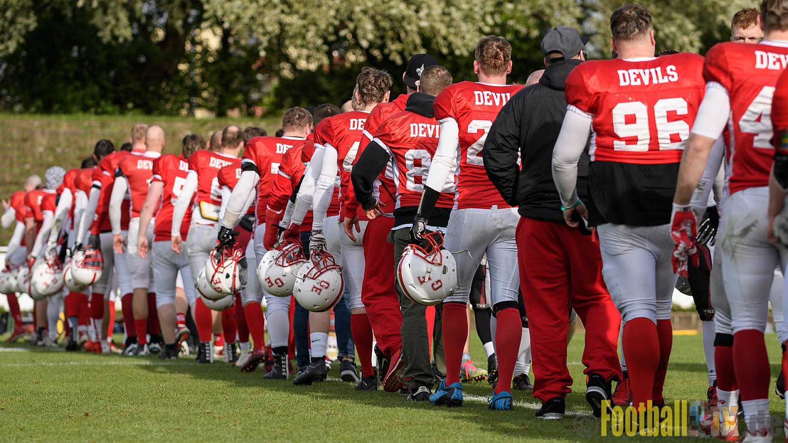 Gelsenkirchen Devils vs. Wuppertal Greyhounds - 15.04.2017 Pre-Season Game: Gelsenkirchen Devils vs. Wuppertal Greyhounds (23:16)