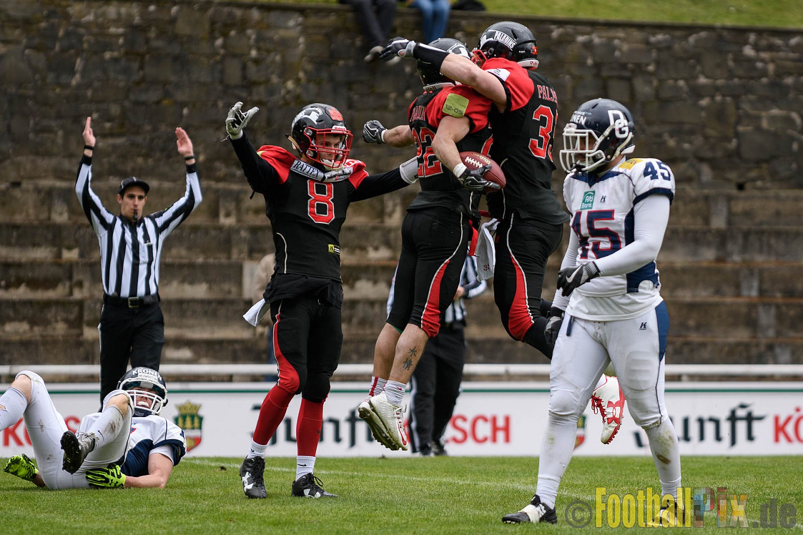Solingen Paladins vs. Dortmund Giants - 22.04.2017 RL NRW: Solingen Paladins vs. Dortmund Giants (48:0)