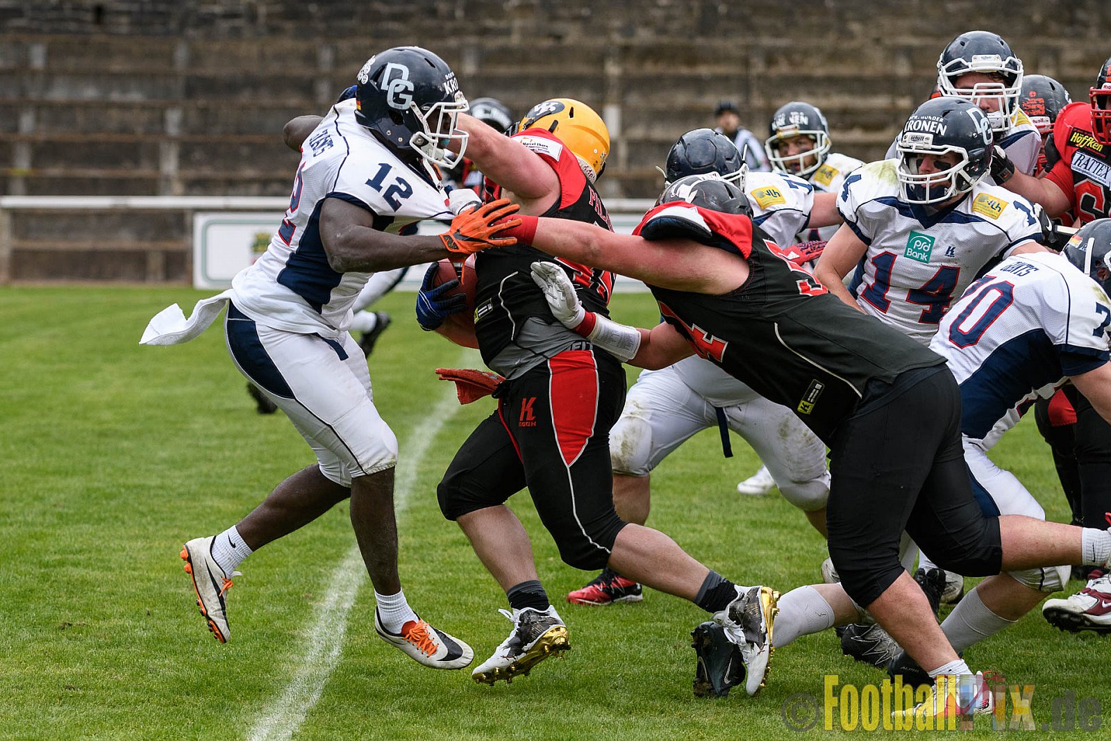 Solingen Paladins vs. Dortmund Giants - 22.04.2017 RL NRW: Solingen Paladins vs. Dortmund Giants (48:0)