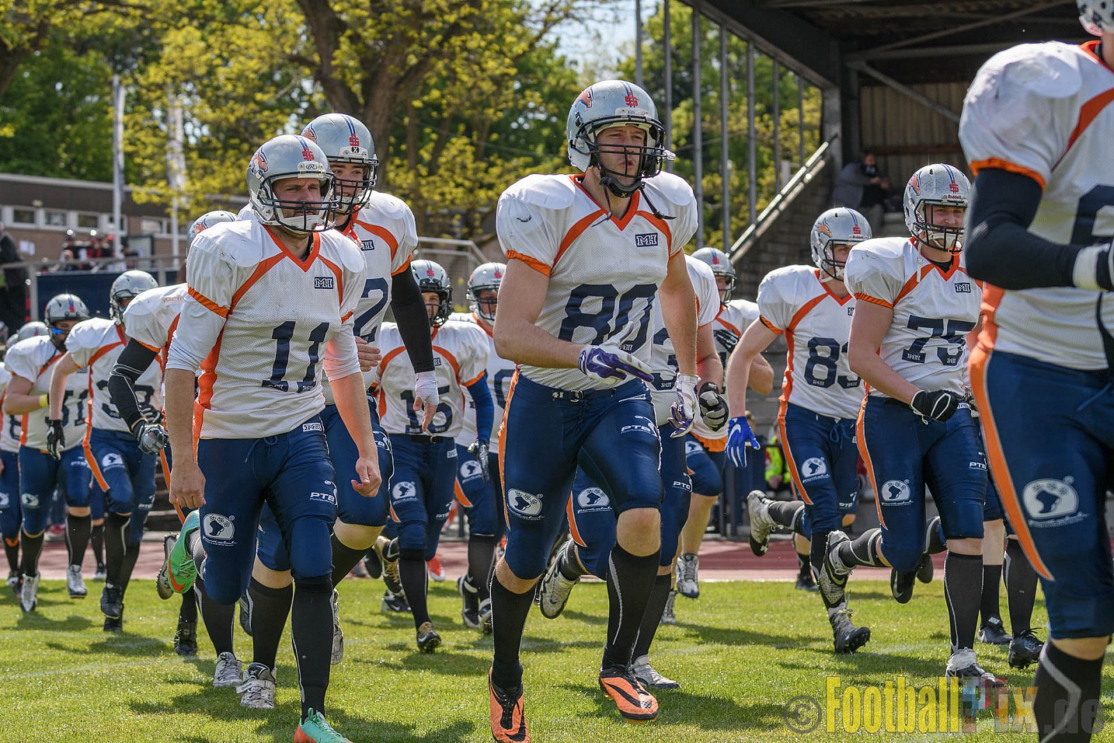 Düsseldorf Panther vs. Rostock Griffins - 29.04.2017 GFL2: Düsseldorf Panther vs. Rostock Griffins (39:14)