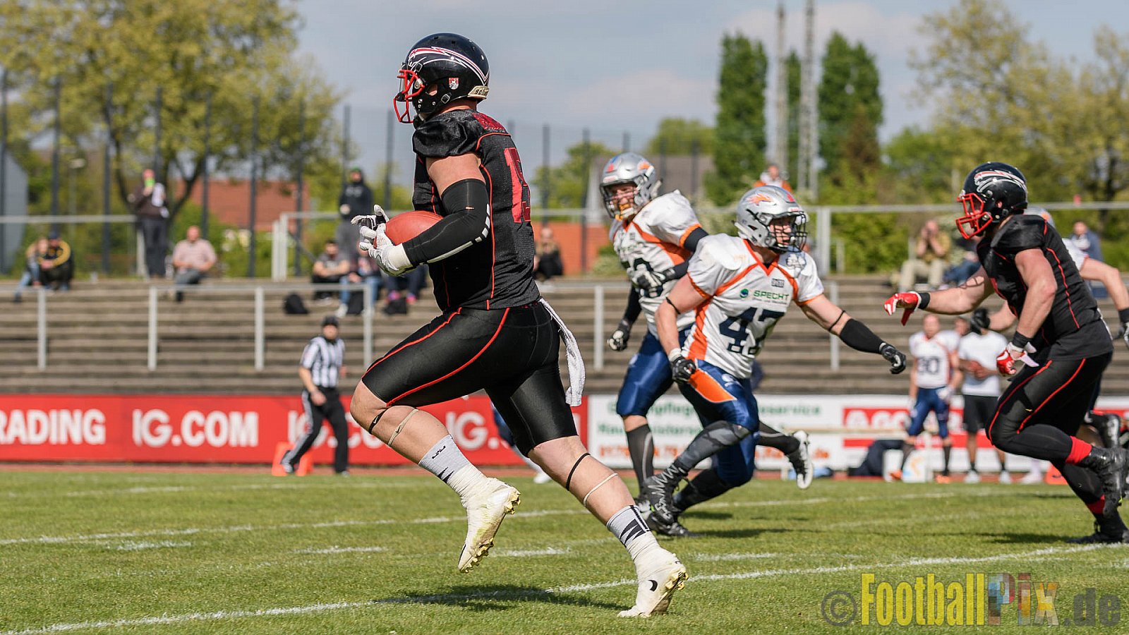 Düsseldorf Panther vs. Rostock Griffins - 29.04.2017 GFL2: Düsseldorf Panther vs. Rostock Griffins (39:14)