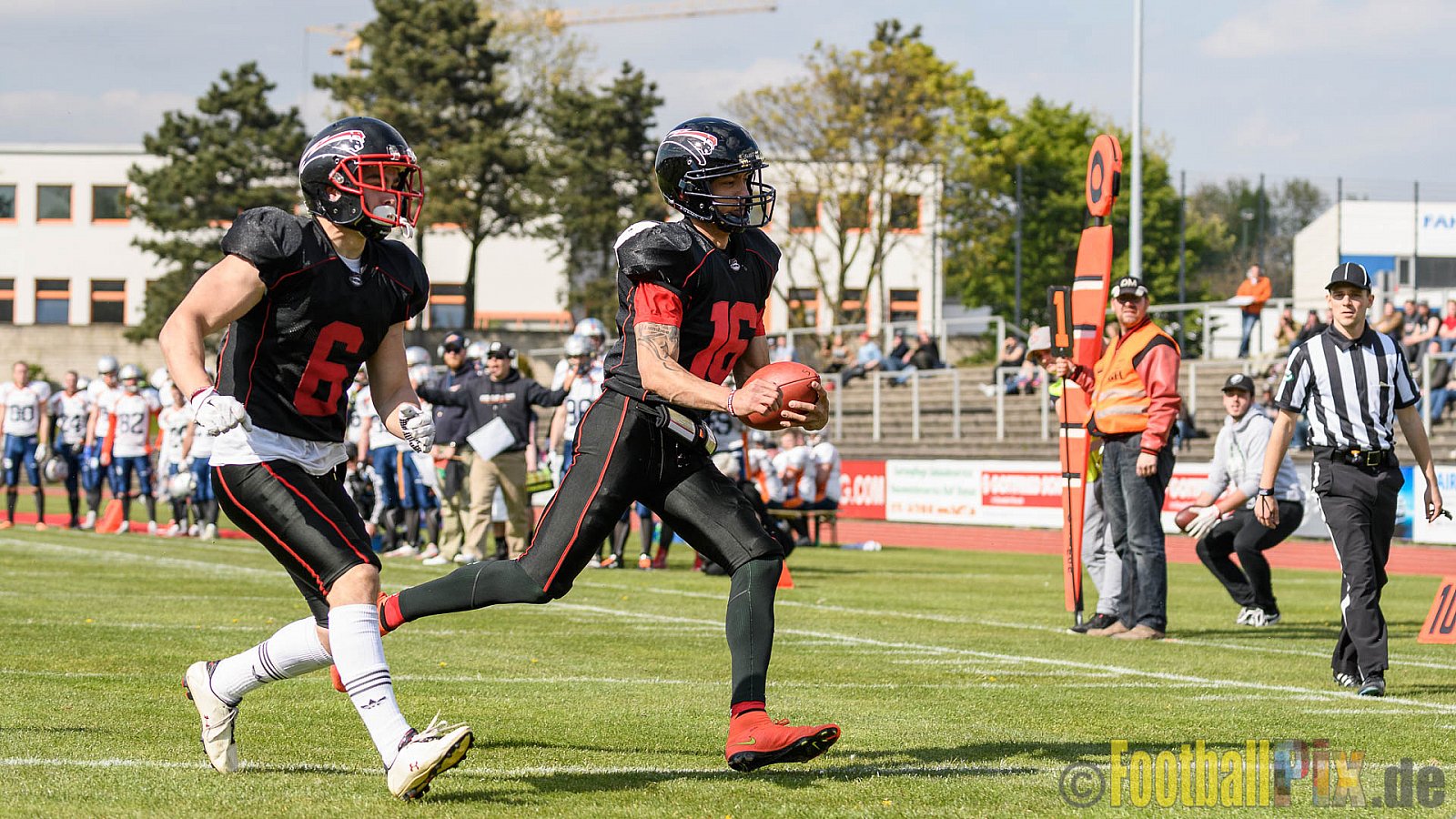 Düsseldorf Panther vs. Rostock Griffins - 29.04.2017 GFL2: Düsseldorf Panther vs. Rostock Griffins (39:14)