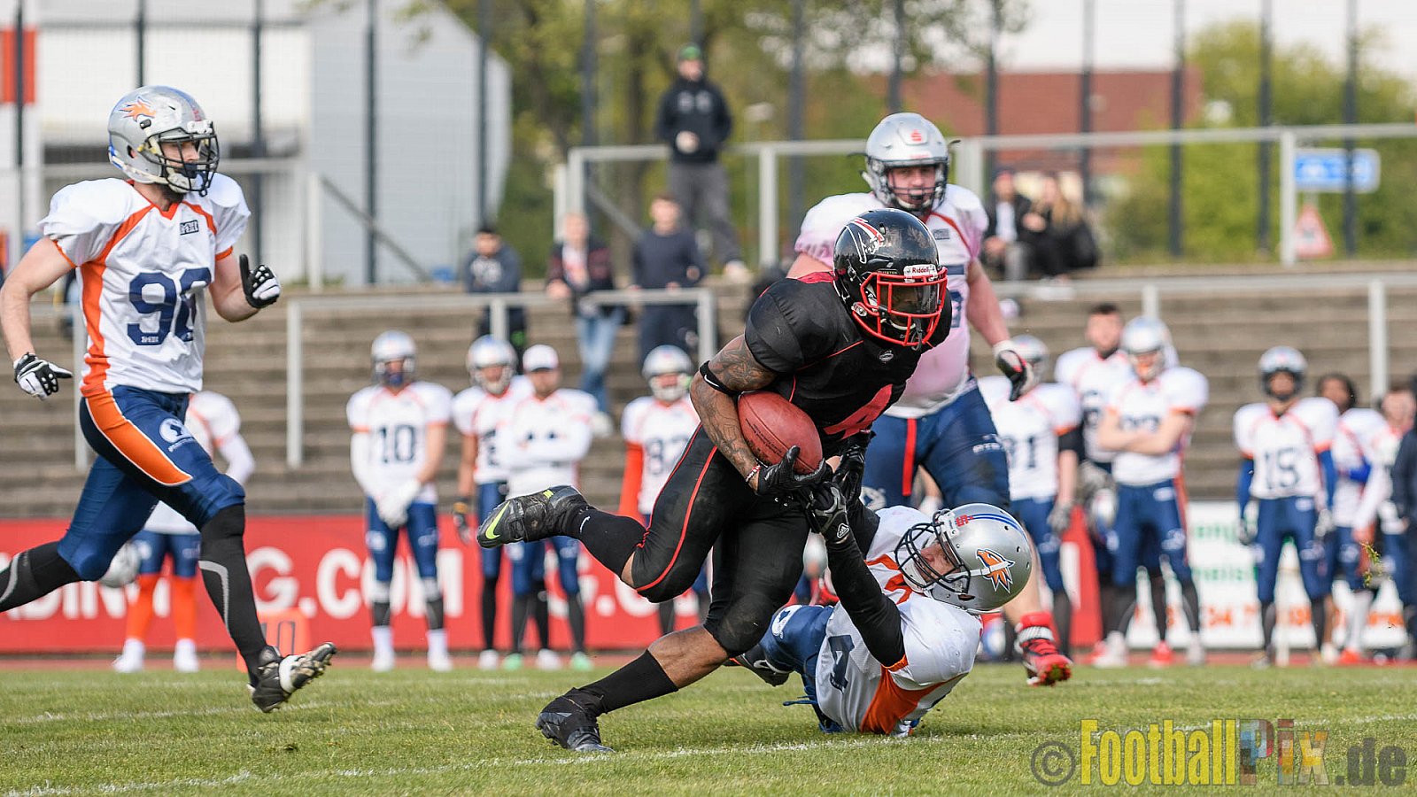 Düsseldorf Panther vs. Rostock Griffins - 29.04.2017 GFL2: Düsseldorf Panther vs. Rostock Griffins (39:14)