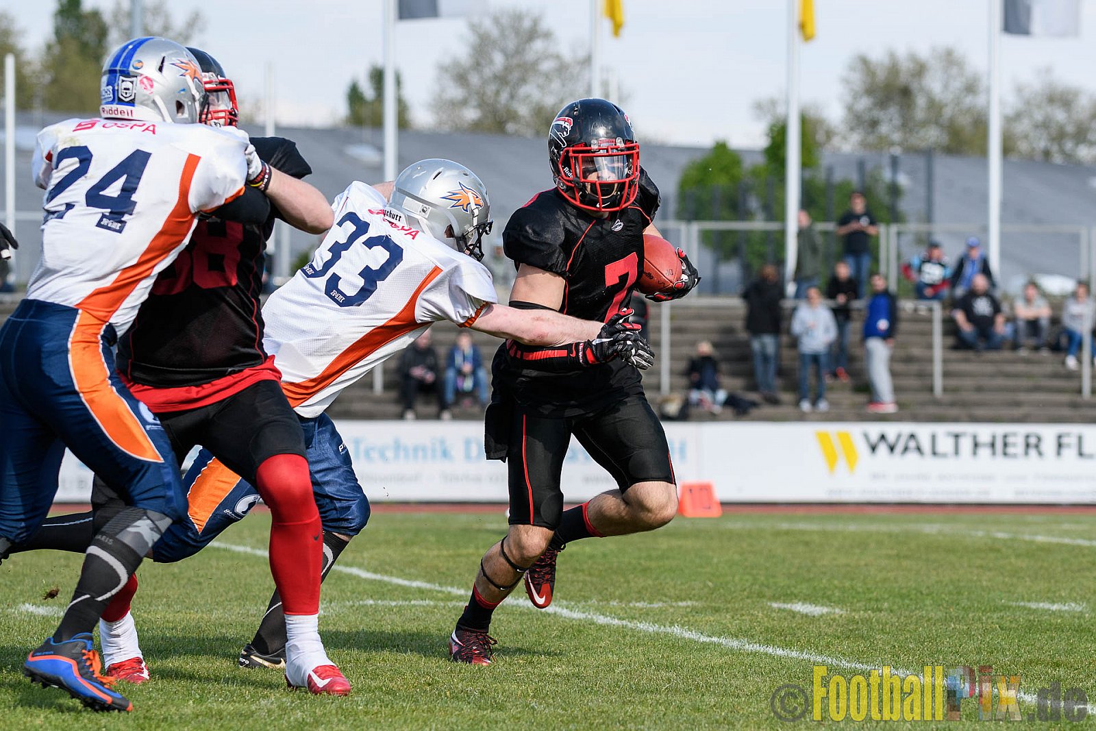 Düsseldorf Panther vs. Rostock Griffins - 29.04.2017 GFL2: Düsseldorf Panther vs. Rostock Griffins (39:14)