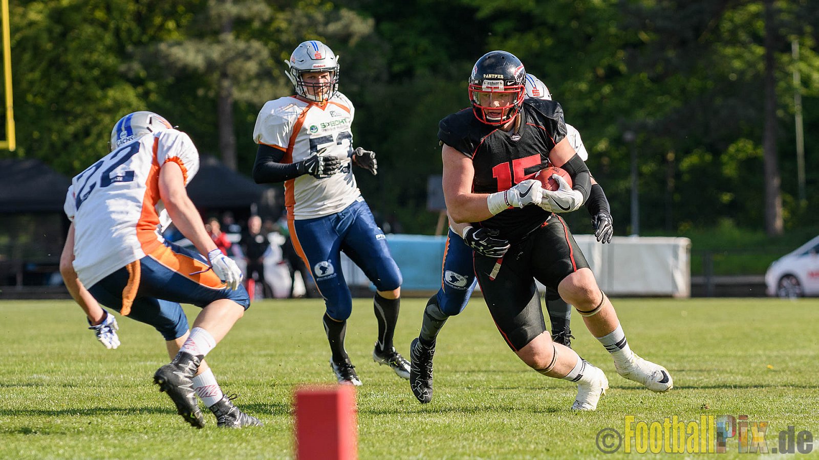 Düsseldorf Panther vs. Rostock Griffins - 29.04.2017 GFL2: Düsseldorf Panther vs. Rostock Griffins (39:14)