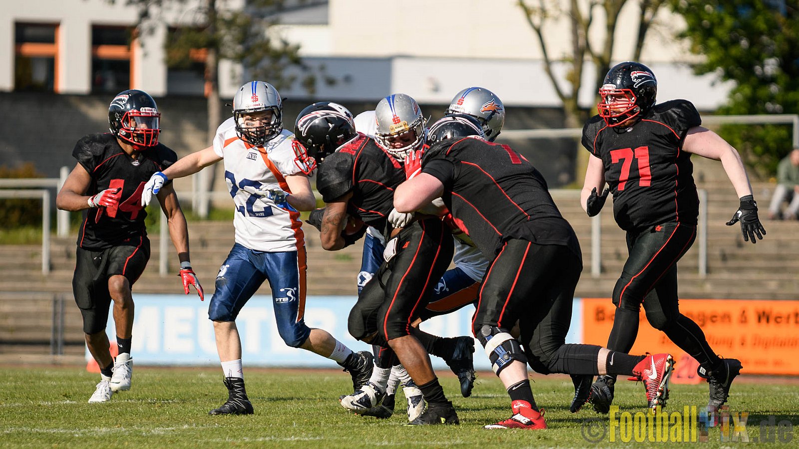 Düsseldorf Panther vs. Rostock Griffins - 29.04.2017 GFL2: Düsseldorf Panther vs. Rostock Griffins (39:14)