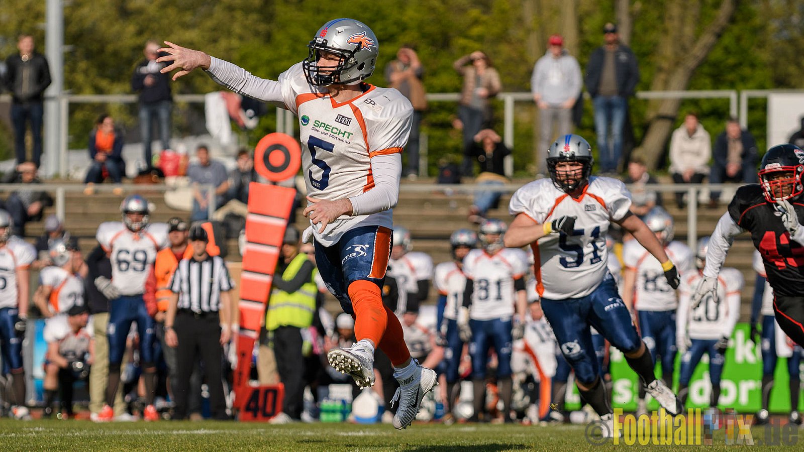 Düsseldorf Panther vs. Rostock Griffins - 29.04.2017 GFL2: Düsseldorf Panther vs. Rostock Griffins (39:14)