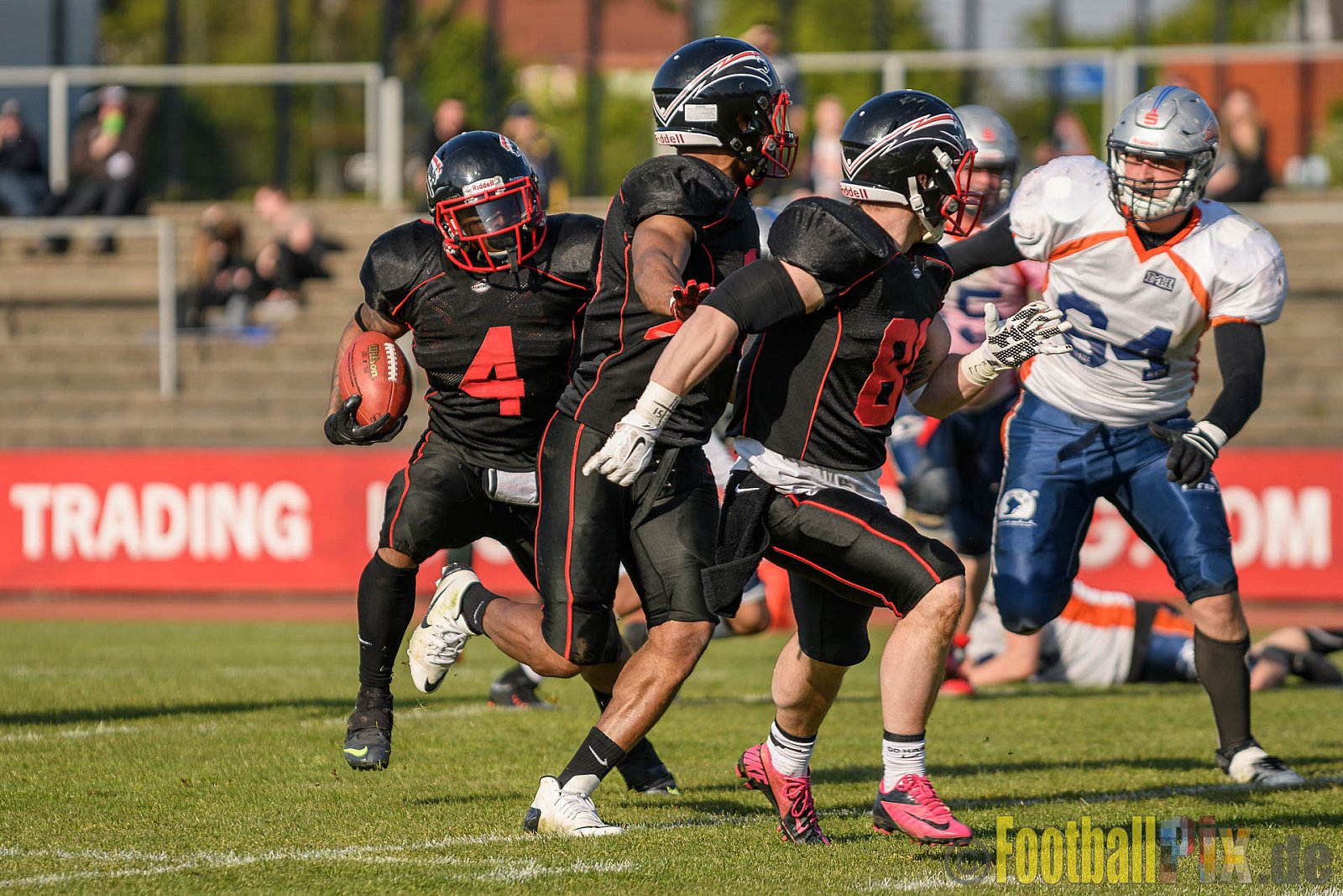 Düsseldorf Panther vs. Rostock Griffins - 29.04.2017 GFL2: Düsseldorf Panther vs. Rostock Griffins (39:14)
