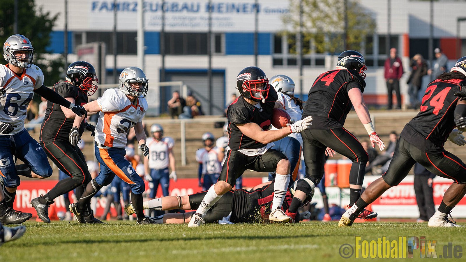 Düsseldorf Panther vs. Rostock Griffins - 29.04.2017 GFL2: Düsseldorf Panther vs. Rostock Griffins (39:14)