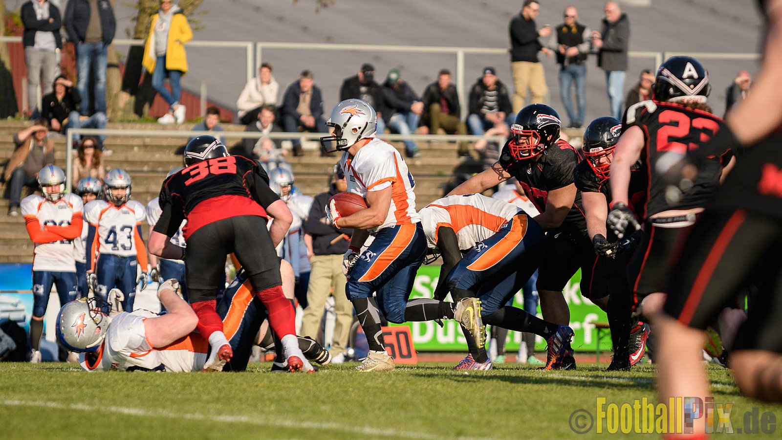 Düsseldorf Panther vs. Rostock Griffins - 29.04.2017 GFL2: Düsseldorf Panther vs. Rostock Griffins (39:14)