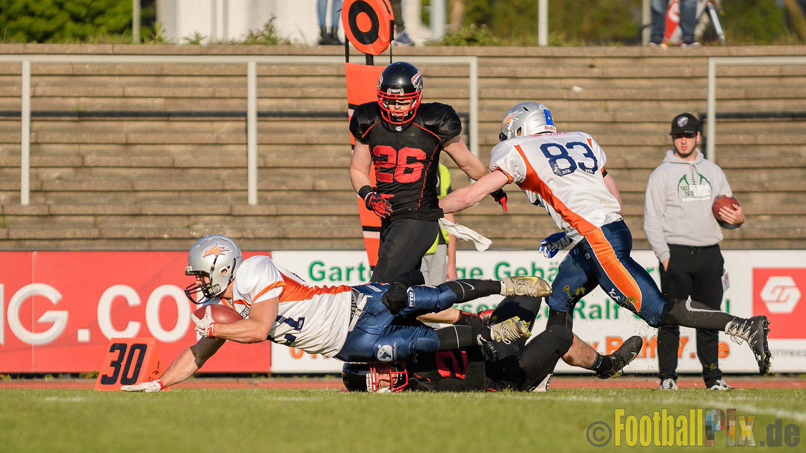 Düsseldorf Panther vs. Rostock Griffins - 29.04.2017 GFL2: Düsseldorf Panther vs. Rostock Griffins (39:14)