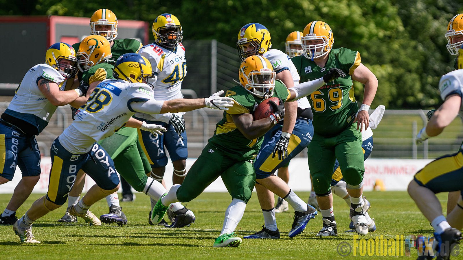Cologne Crocodiles vs. Hildesheim Invaders - 30.04.2017 GFL Nord: Cologne Crocodiles vs. Hildesheim Invaders (41:26)