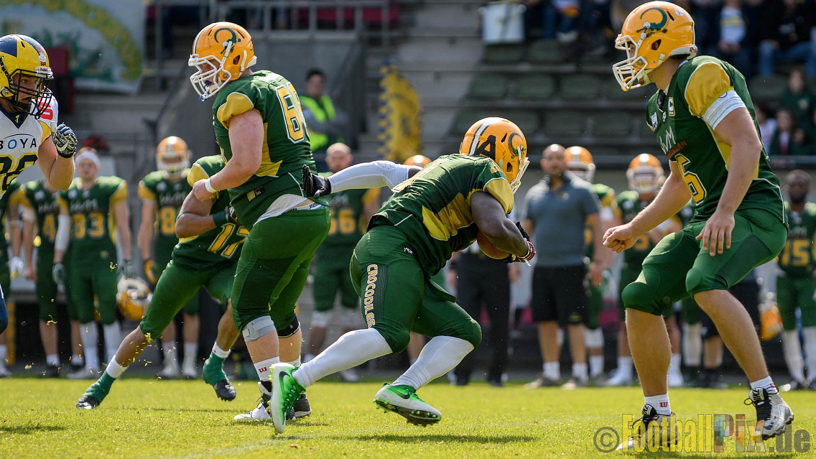 Cologne Crocodiles vs. Hildesheim Invaders - 30.04.2017 GFL Nord: Cologne Crocodiles vs. Hildesheim Invaders (41:26)