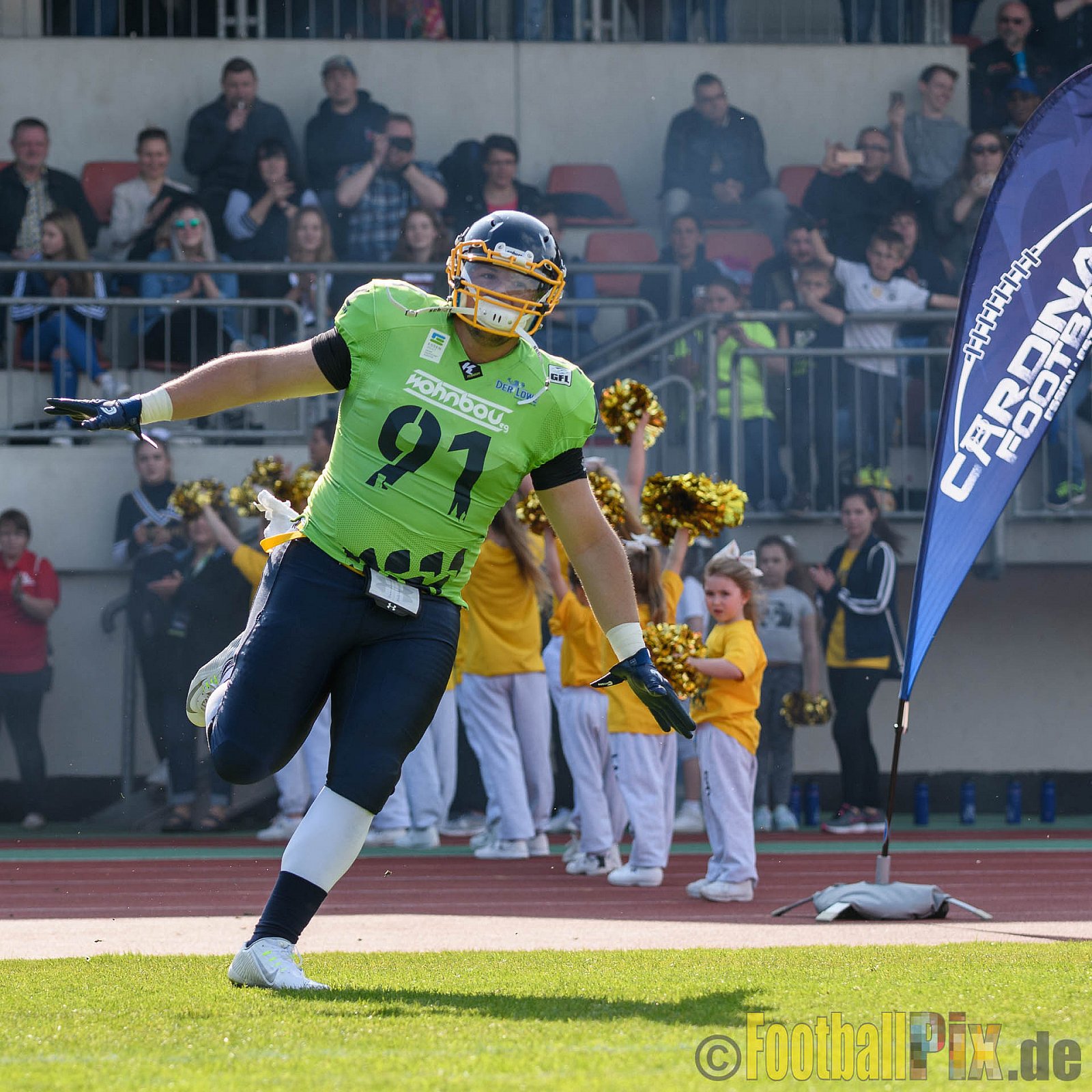 Essen Assindia Cardinals vs. Bonn Gamecocks - 06.05.2017 GFL2: Essen Assindia Cardinals vs. Bonn Gamecocks (35:18)