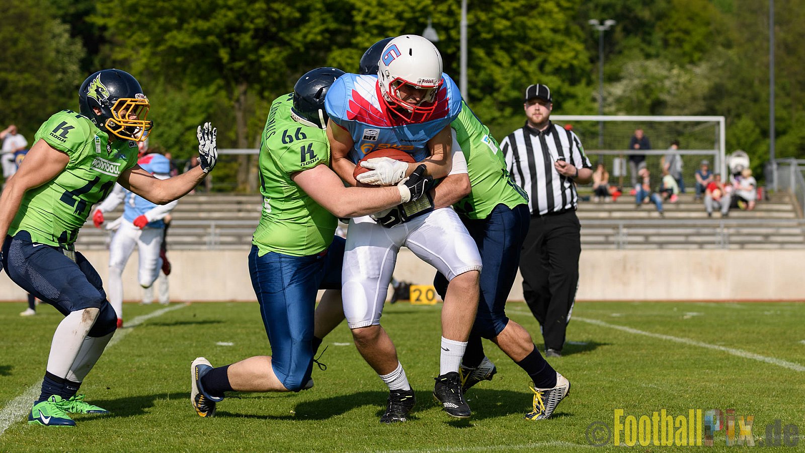 Essen Assindia Cardinals vs. Bonn Gamecocks - 06.05.2017 GFL2: Essen Assindia Cardinals vs. Bonn Gamecocks (35:18)