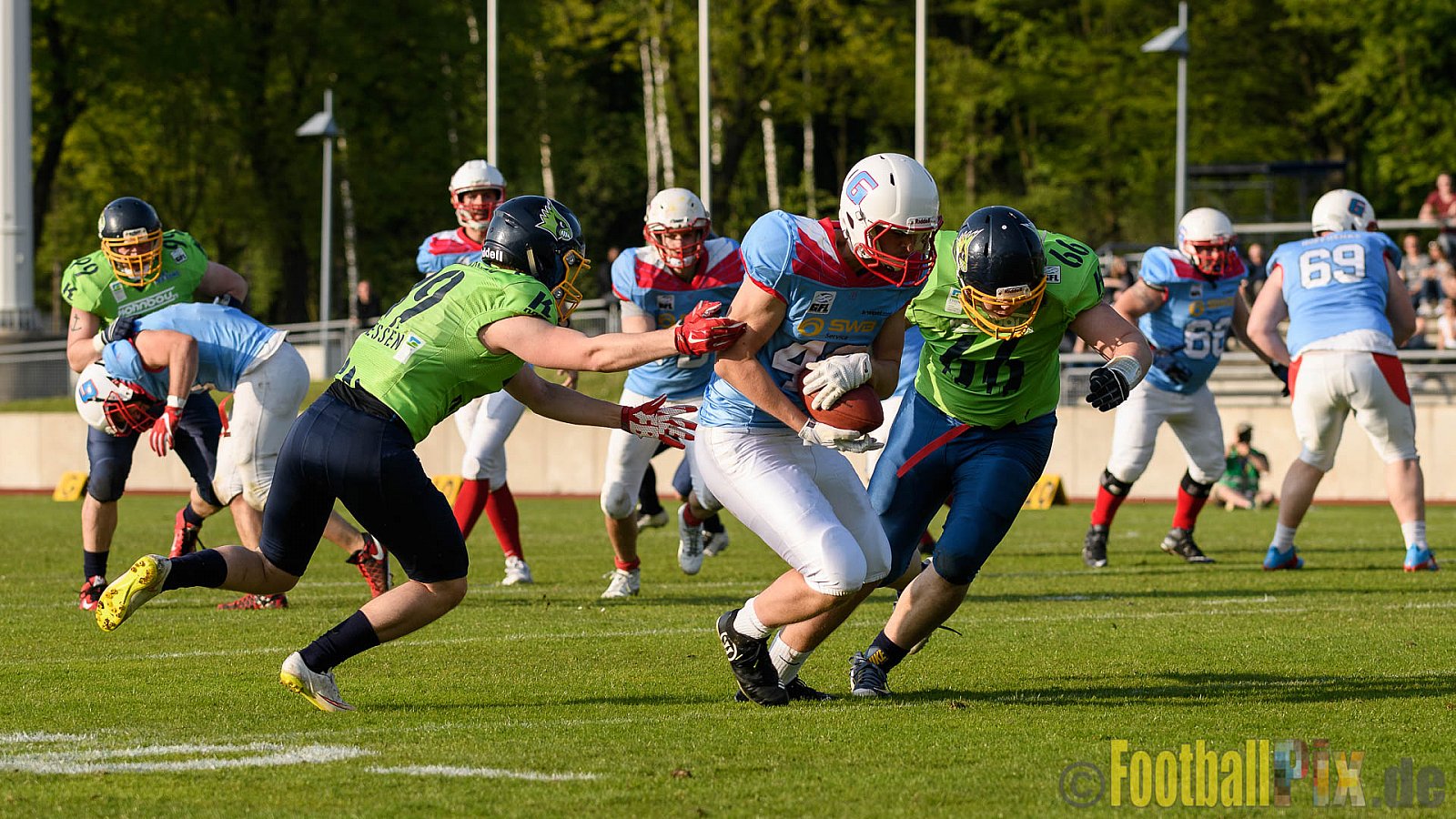 Essen Assindia Cardinals vs. Bonn Gamecocks - 06.05.2017 GFL2: Essen Assindia Cardinals vs. Bonn Gamecocks (35:18)