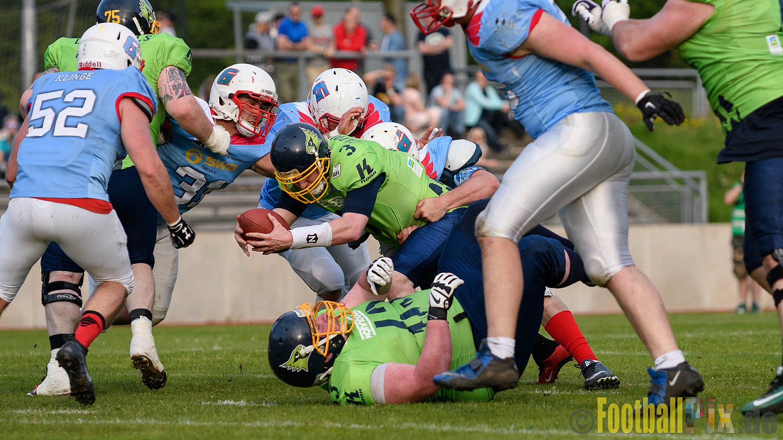 Essen Assindia Cardinals vs. Bonn Gamecocks - 06.05.2017 GFL2: Essen Assindia Cardinals vs. Bonn Gamecocks (35:18)
