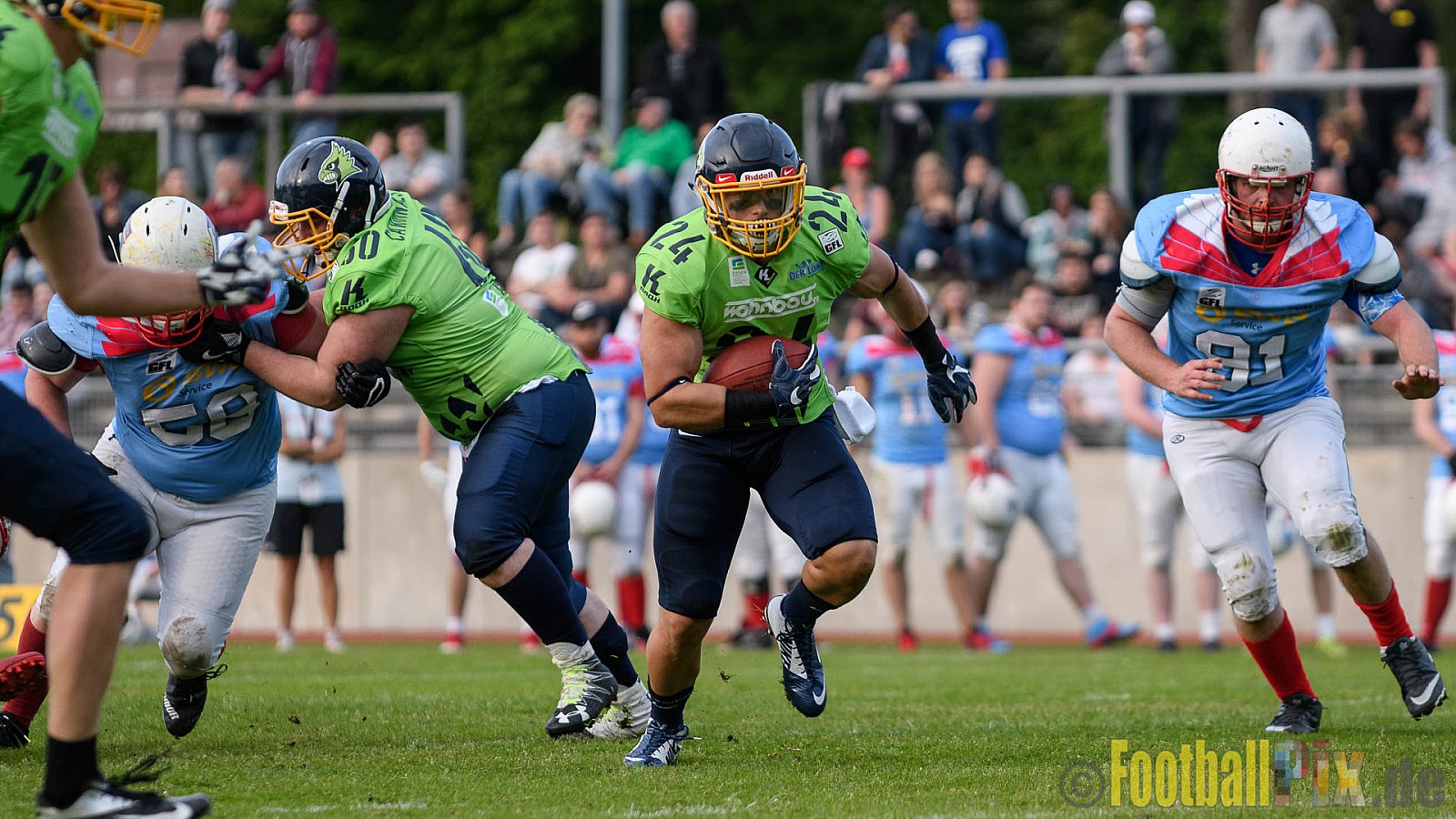 Essen Assindia Cardinals vs. Bonn Gamecocks - 06.05.2017 GFL2: Essen Assindia Cardinals vs. Bonn Gamecocks (35:18)