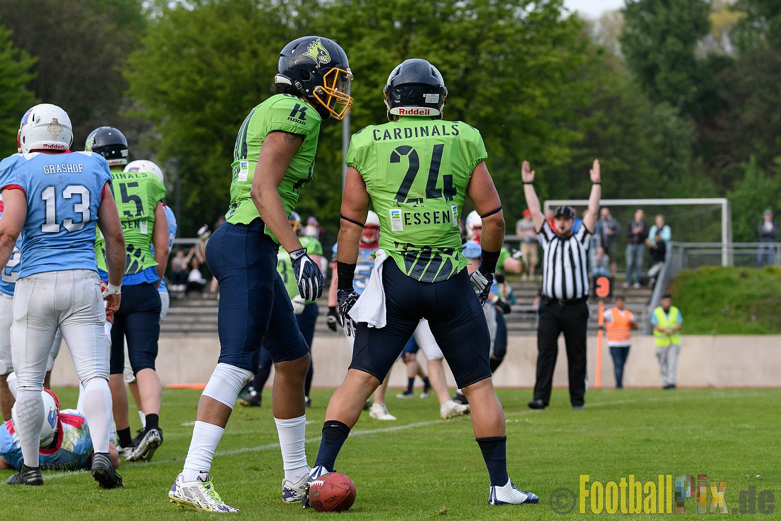 Essen Assindia Cardinals vs. Bonn Gamecocks - 06.05.2017 GFL2: Essen Assindia Cardinals vs. Bonn Gamecocks (35:18)