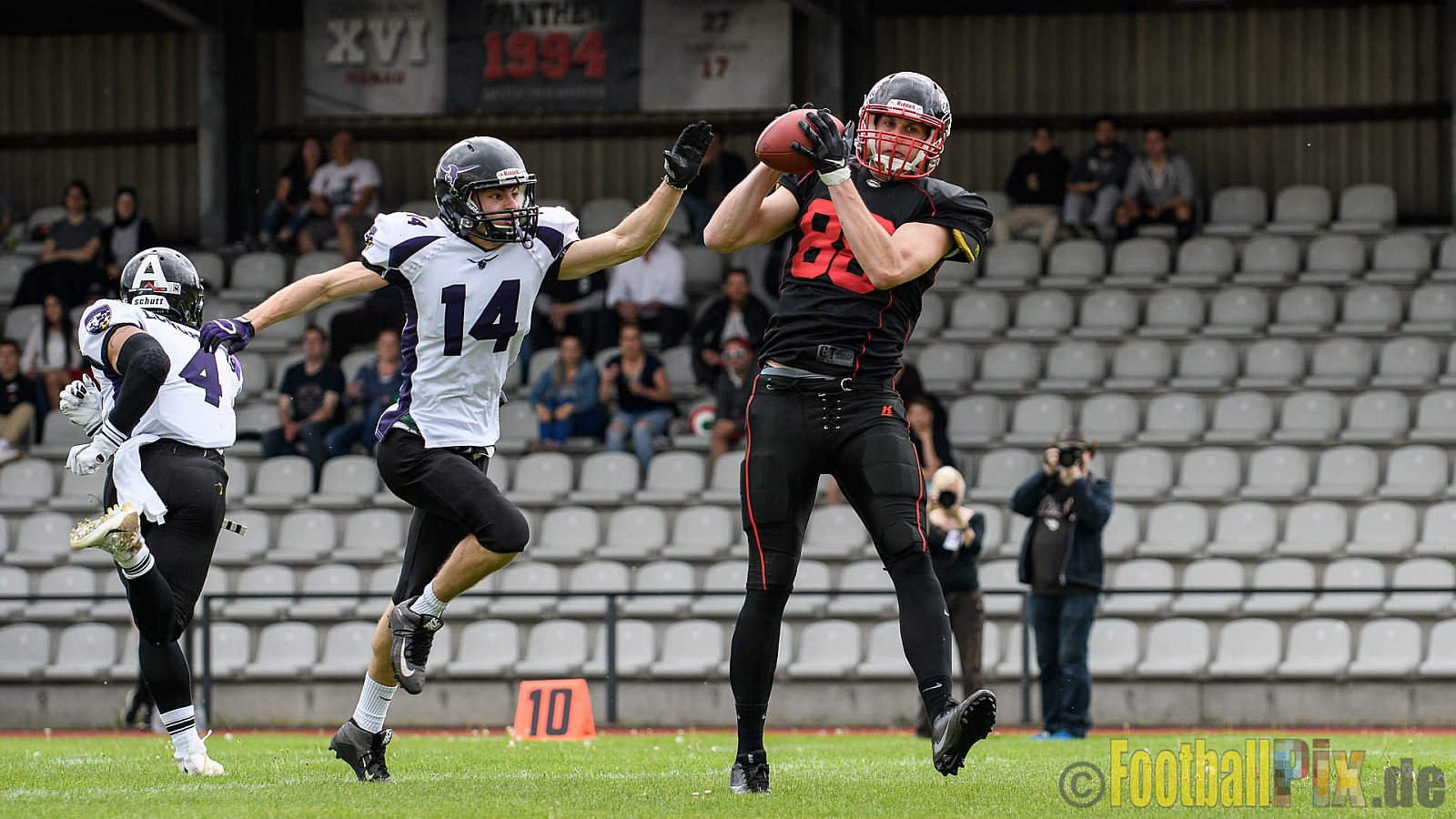 Düsseldorf Panther vs. Langenfeld Longhorns - 14.05.2017 GFL2: Düsseldorf Panther vs. Langenfeld Longhorns (47:06)