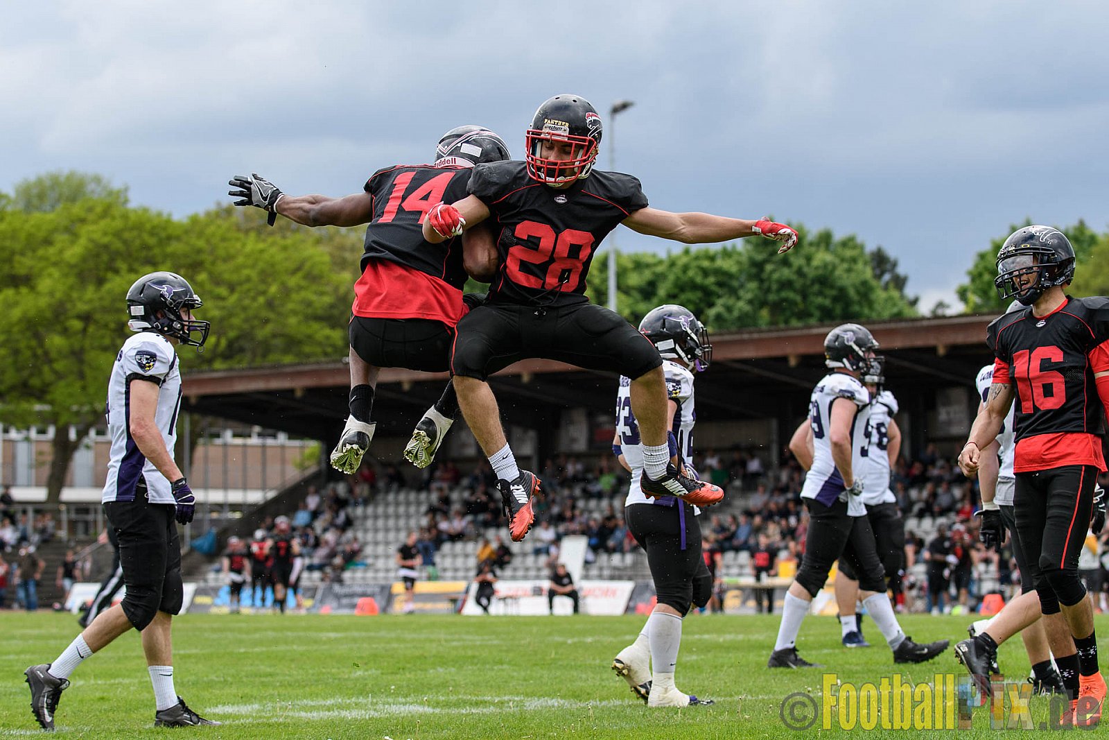 Düsseldorf Panther vs. Langenfeld Longhorns - 14.05.2017 GFL2: Düsseldorf Panther vs. Langenfeld Longhorns (47:06)