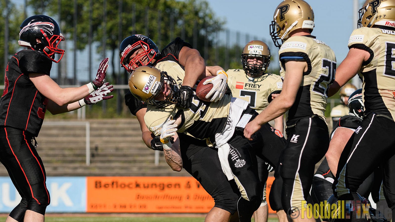 Düsseldorf Panther vs. Paderborn Dolphins - 27.05.2017 GFL2: Düsseldorf Panther vs. Paderborn Dolphins (16:0)