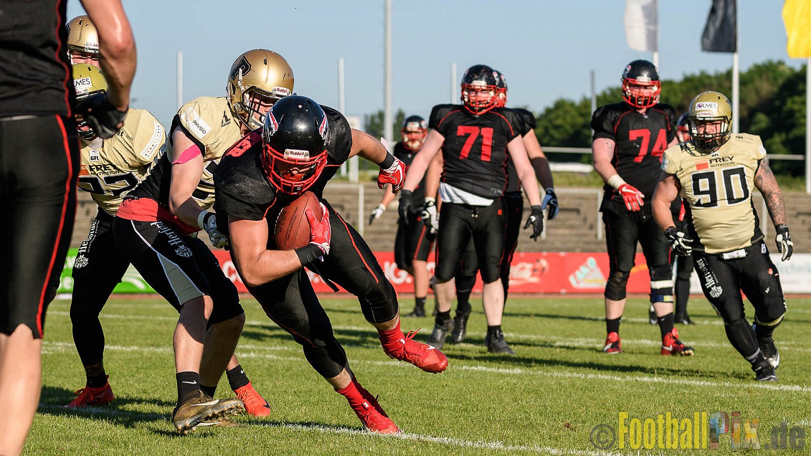 Düsseldorf Panther vs. Paderborn Dolphins - 27.05.2017 GFL2: Düsseldorf Panther vs. Paderborn Dolphins (16:0)
