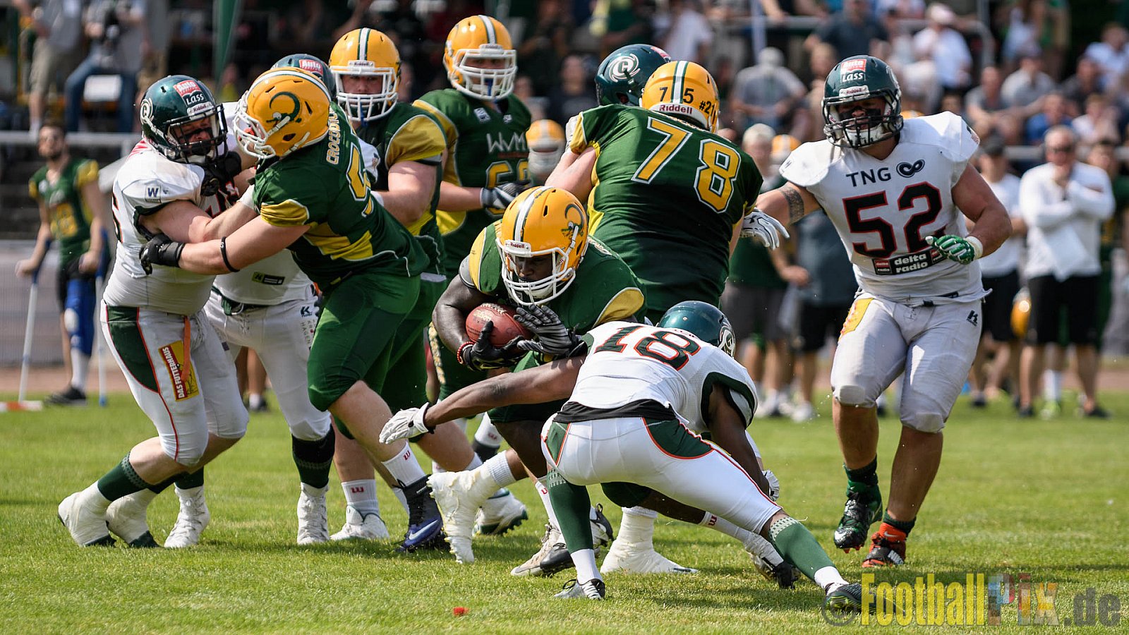 Cologne Crocodiles vs. Kiel Baltic Hurricanes - 29.05.2017 GFL Nord: Cologne Crocodiles vs. Kiel Baltic Hurricanes (41:65)