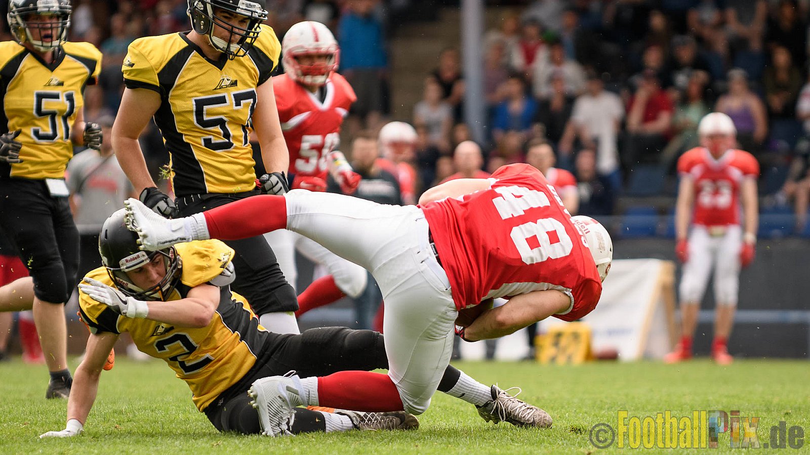 Gelsenkirchen Devils vs. Duisburg Thunderbirds - 04.06.2017 OL NRW: Gelsenkirchen Devils vs. Duisburg Thunderbirds (42:0)