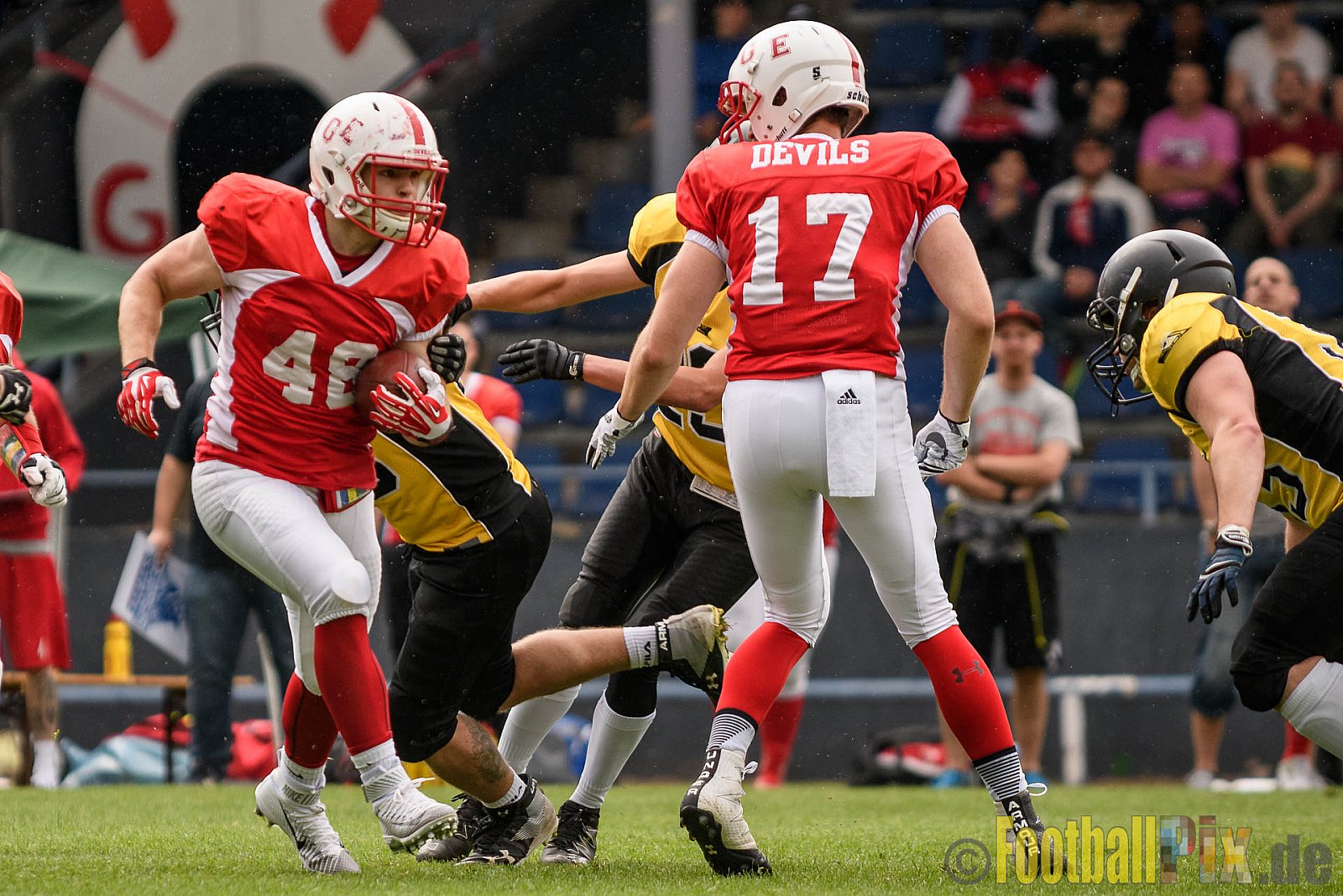 Gelsenkirchen Devils vs. Duisburg Thunderbirds - 04.06.2017 OL NRW: Gelsenkirchen Devils vs. Duisburg Thunderbirds (42:0)
