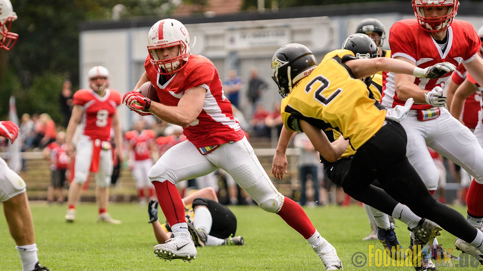 Gelsenkirchen Devils vs. Duisburg Thunderbirds - 04.06.2017 OL NRW: Gelsenkirchen Devils vs. Duisburg Thunderbirds (42:0)