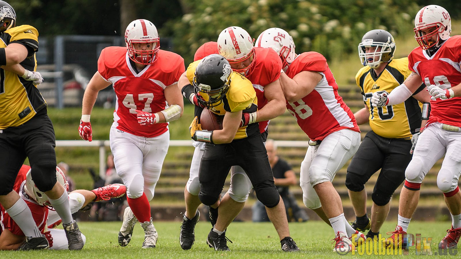 Gelsenkirchen Devils vs. Duisburg Thunderbirds - 04.06.2017 OL NRW: Gelsenkirchen Devils vs. Duisburg Thunderbirds (42:0)