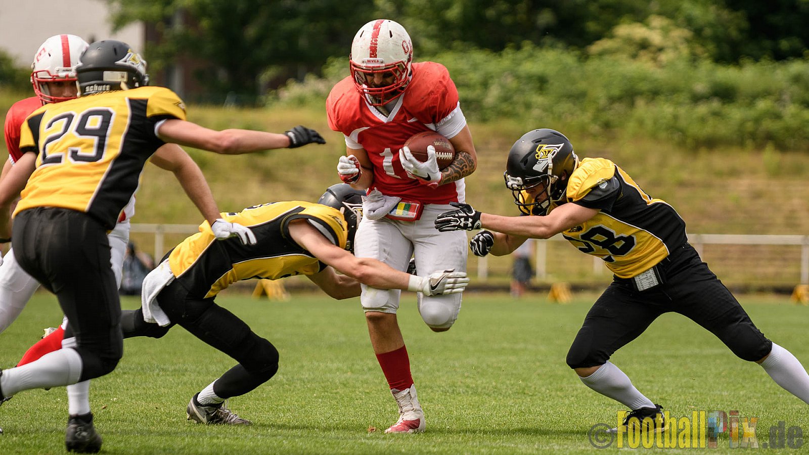Gelsenkirchen Devils vs. Duisburg Thunderbirds - 04.06.2017 OL NRW: Gelsenkirchen Devils vs. Duisburg Thunderbirds (42:0)