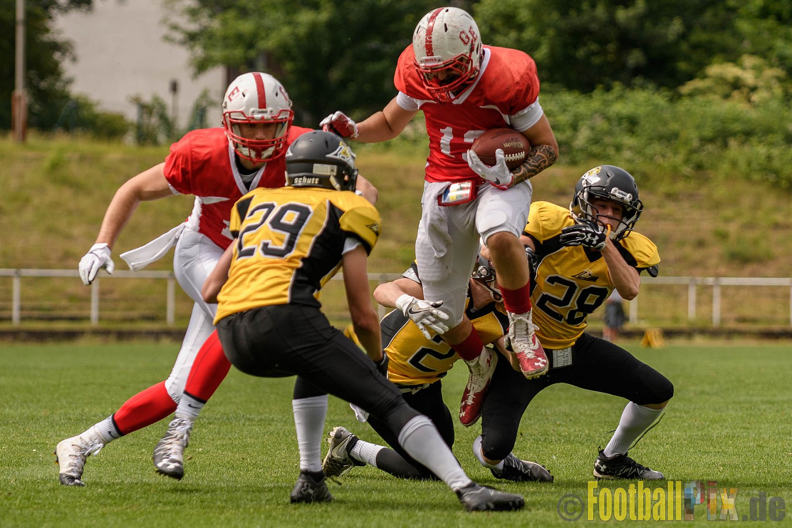 Gelsenkirchen Devils vs. Duisburg Thunderbirds - 04.06.2017 OL NRW: Gelsenkirchen Devils vs. Duisburg Thunderbirds (42:0)
