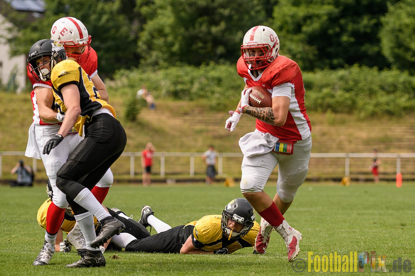 Gelsenkirchen Devils vs. Duisburg Thunderbirds - 04.06.2017 OL NRW: Gelsenkirchen Devils vs. Duisburg Thunderbirds (42:0)