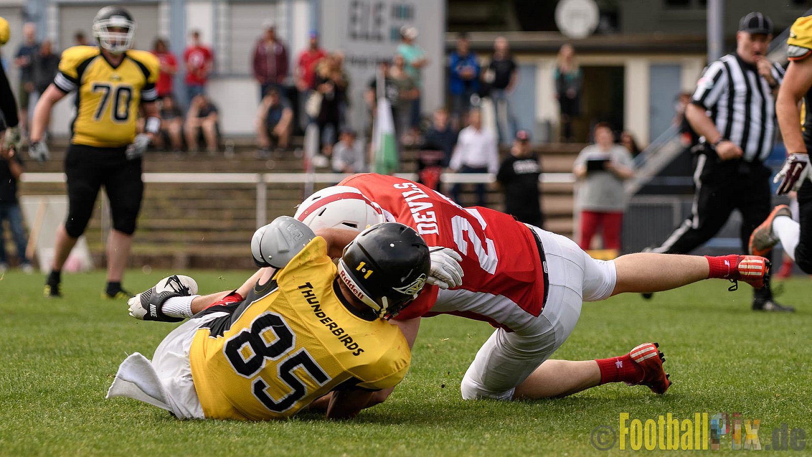 Gelsenkirchen Devils vs. Duisburg Thunderbirds - 04.06.2017 OL NRW: Gelsenkirchen Devils vs. Duisburg Thunderbirds (42:0)