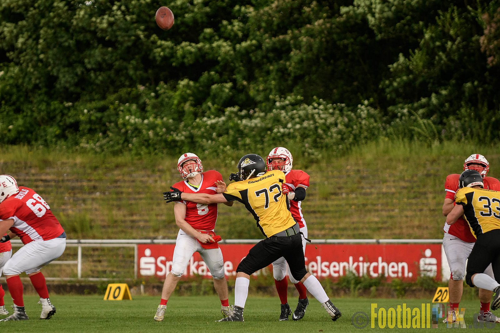 Gelsenkirchen Devils vs. Duisburg Thunderbirds - 04.06.2017 OL NRW: Gelsenkirchen Devils vs. Duisburg Thunderbirds (42:0)