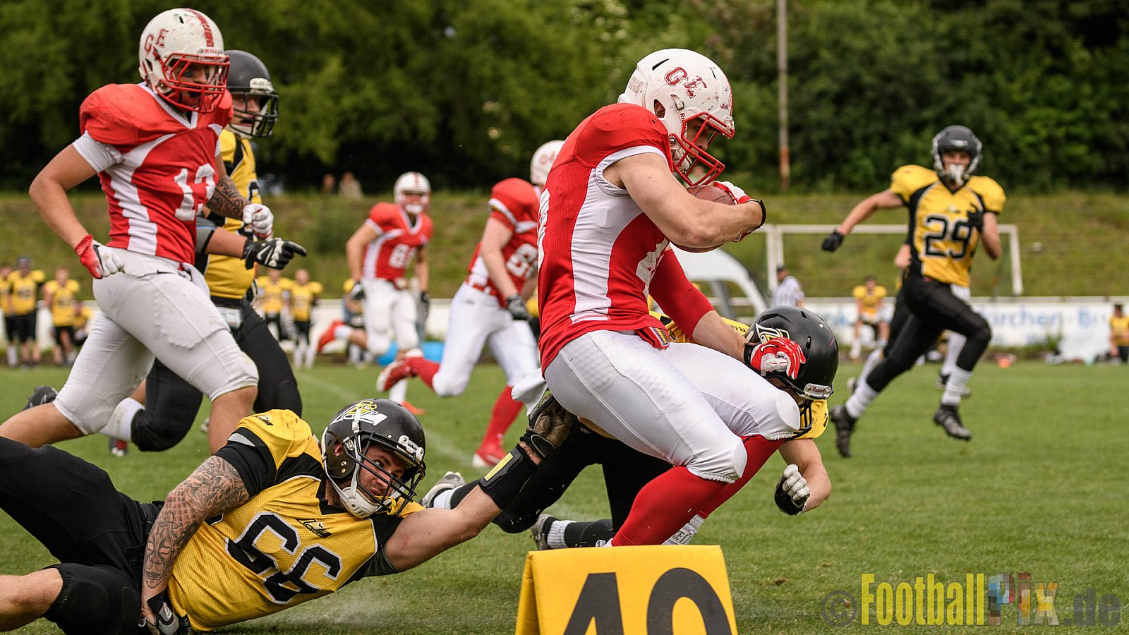 Gelsenkirchen Devils vs. Duisburg Thunderbirds - 04.06.2017 OL NRW: Gelsenkirchen Devils vs. Duisburg Thunderbirds (42:0)
