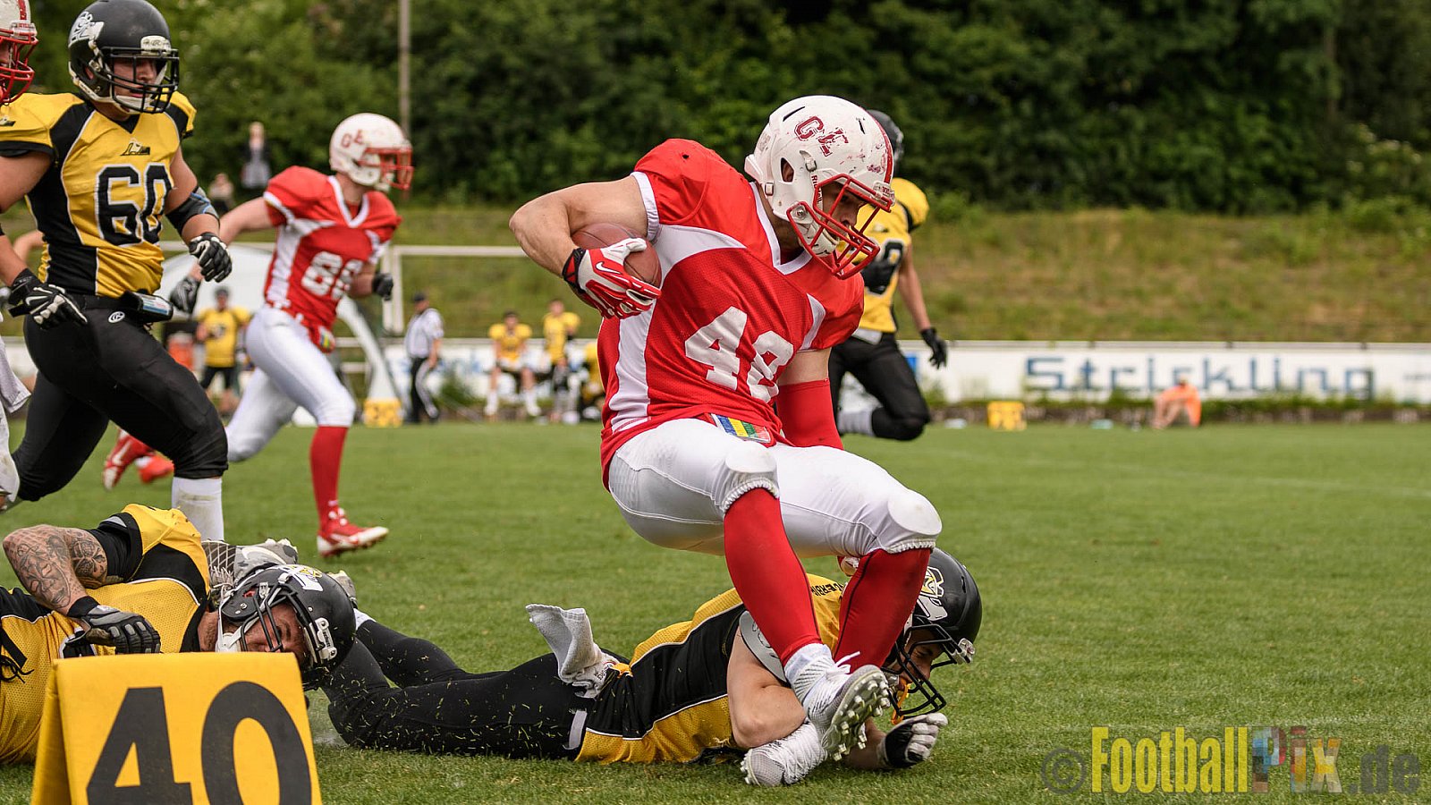 Gelsenkirchen Devils vs. Duisburg Thunderbirds - 04.06.2017 OL NRW: Gelsenkirchen Devils vs. Duisburg Thunderbirds (42:0)