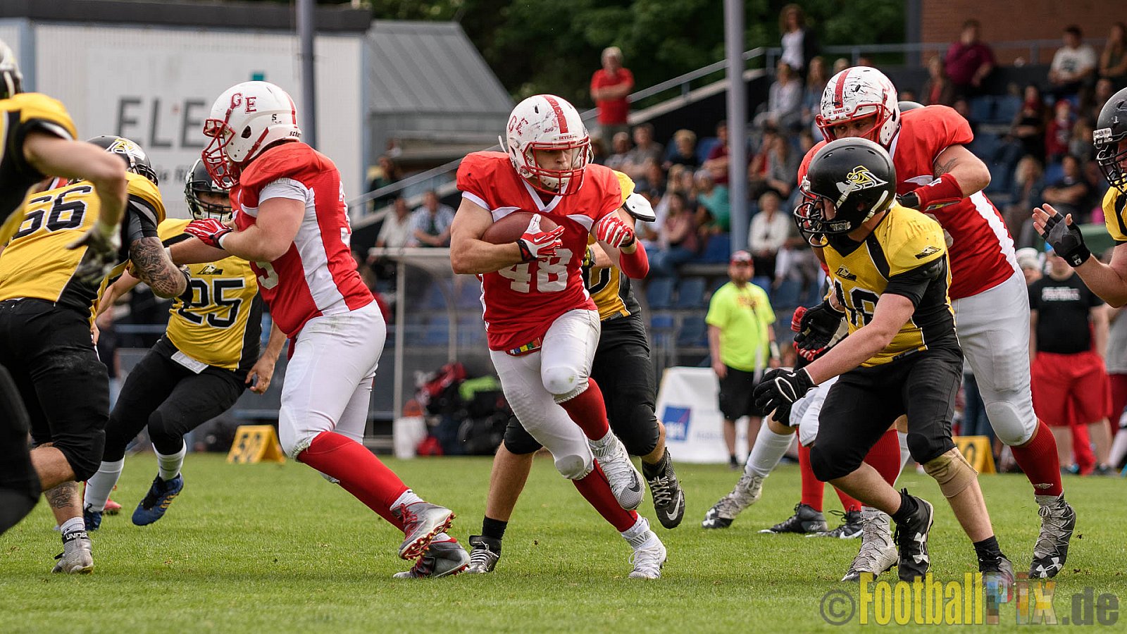 Gelsenkirchen Devils vs. Duisburg Thunderbirds - 04.06.2017 OL NRW: Gelsenkirchen Devils vs. Duisburg Thunderbirds (42:0)