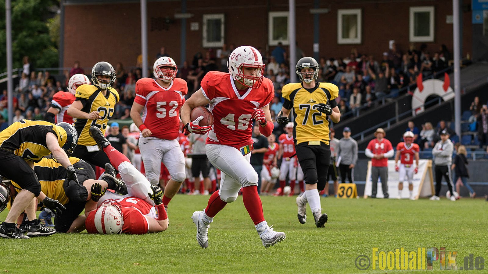 Gelsenkirchen Devils vs. Duisburg Thunderbirds - 04.06.2017 OL NRW: Gelsenkirchen Devils vs. Duisburg Thunderbirds (42:0)