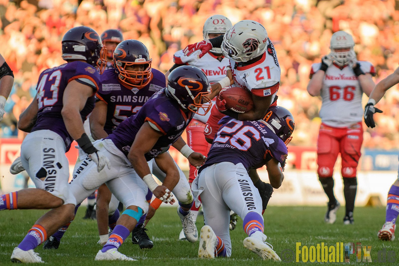 Frankfurt Universe vs. New Yorker Lions - 10.06.2017 BIG 6 Finale: Samsung Frankfurt Universe gegen New Yorker Lions (14:55)
