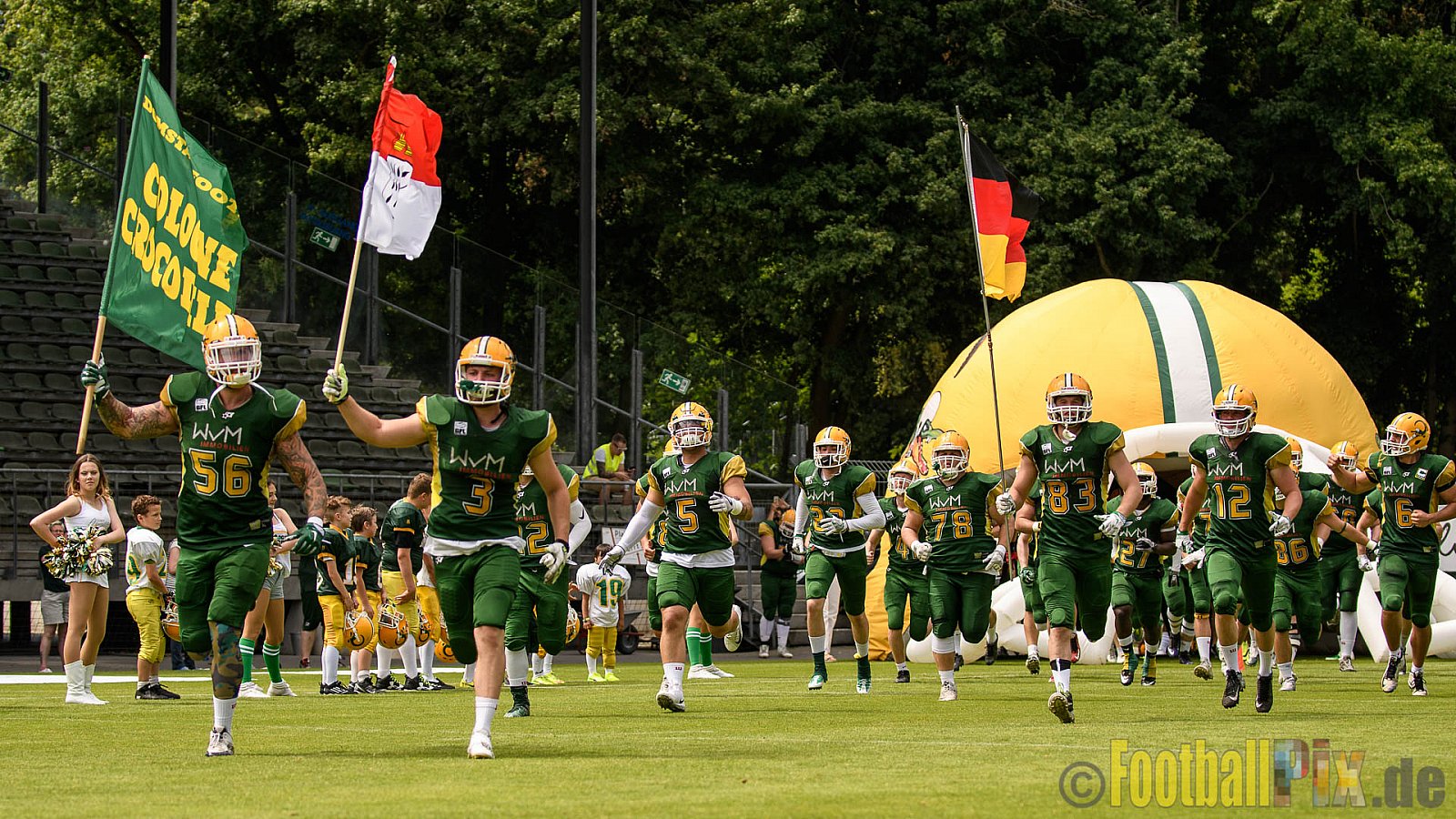 Cologne Crocodiles vs. Berlin Rebels - 11.06.2017 GFL Nord: Cologne Crocodiles vs. Berlin Rebels (34:29)