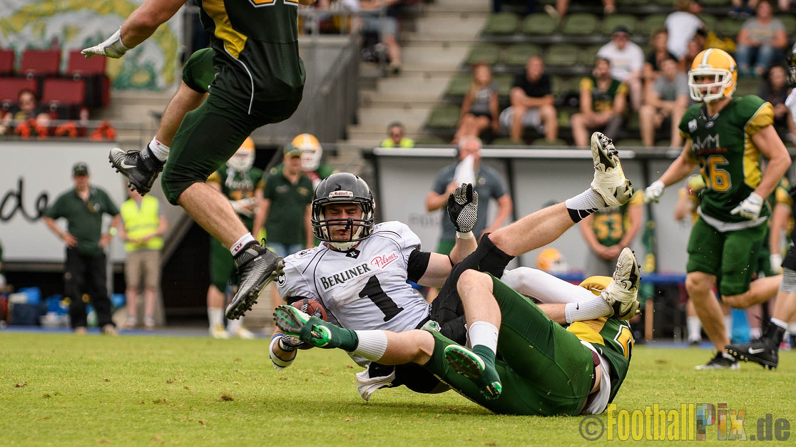 Cologne Crocodiles vs. Berlin Rebels - 11.06.2017 GFL Nord: Cologne Crocodiles vs. Berlin Rebels (34:29)