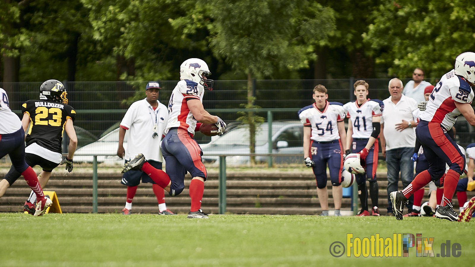 Düsseldorf Bulldozer vs. Kreis Heinsberg Bisons - 17.06.2017 LL NRW: Düsseldorf Bulldozer vs. Kreis Heinsberg Bisons (63:28)