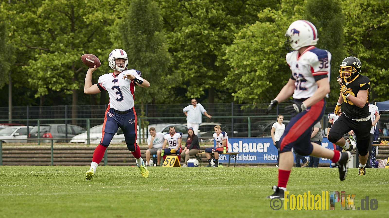 Düsseldorf Bulldozer vs. Kreis Heinsberg Bisons - 17.06.2017 LL NRW: Düsseldorf Bulldozer vs. Kreis Heinsberg Bisons (63:28)